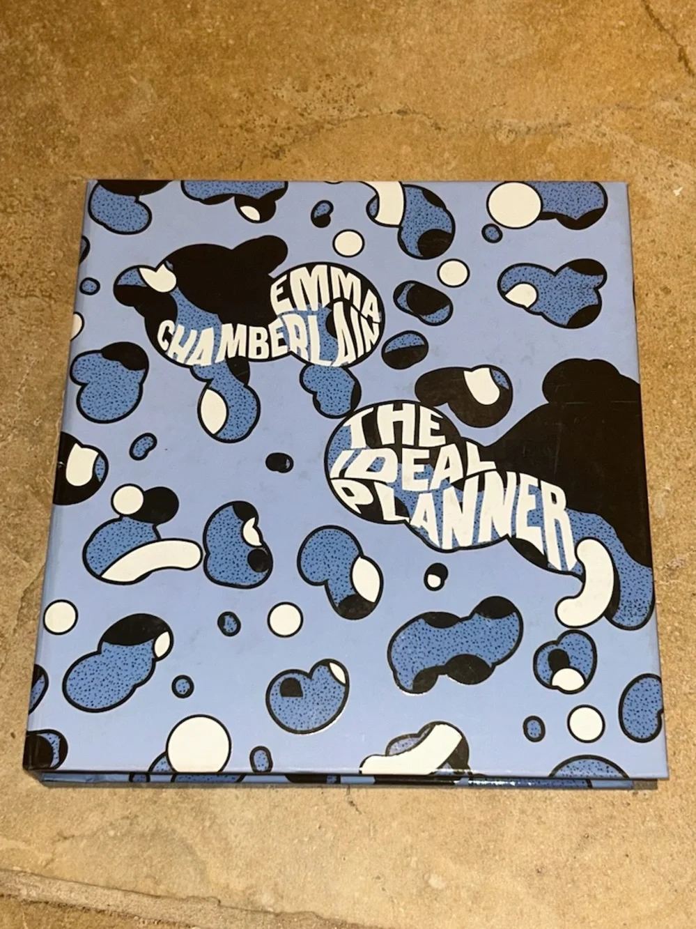 Emma Chamberlain The Ideal Planner - Blue Graphic Hard Cover